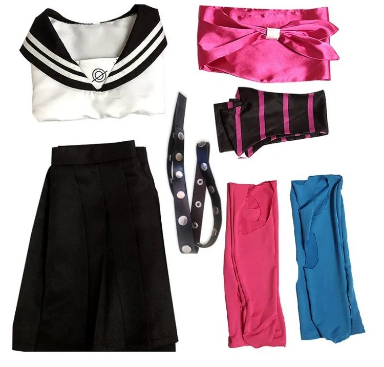 Супер данганронпа Ибуки миода Косплей Костюм Платье Униформа костюм Хэллоуин