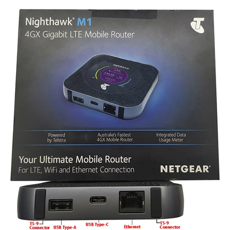 Разблокированный мобильный роутер Netgear Nighthawk M1 MR1100 4GX Gigabit LTE 1 Гбит/с точка доступа