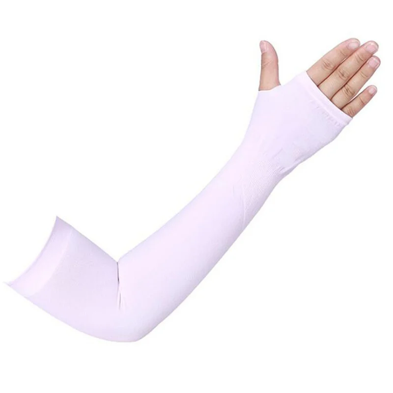 1 пара шелковых солнцезащитных манжет летние рукава для верховой езды бега