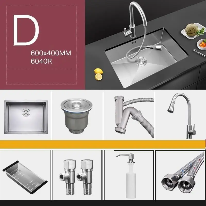 Встроенная Lavandino Banheiro Evier Acero Inox Portatil Lavello Cucina кухня Cuba Pia Cozinha Fregadero De Cocina раковина для мытья посуды