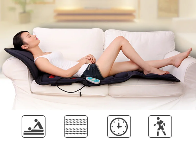 Электрический вибратор массажный матрац дальнее инфракрасное Отопление терапия