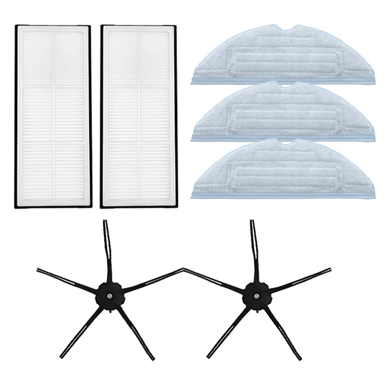 

Сменные насадки для швабры, насадки с боковой щеткой и фильтром для швабры Xiaomi Roborock T7S, T7 Plus, T7S plus, S7