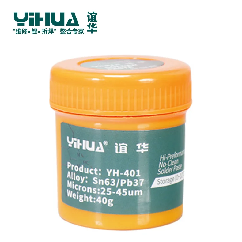 

Свинцовая паяльная паста Yihua YIHUA, паяльная паста с низкой температурой плавления Taobao, международная торговля, паяльная паста 35 г 40 г