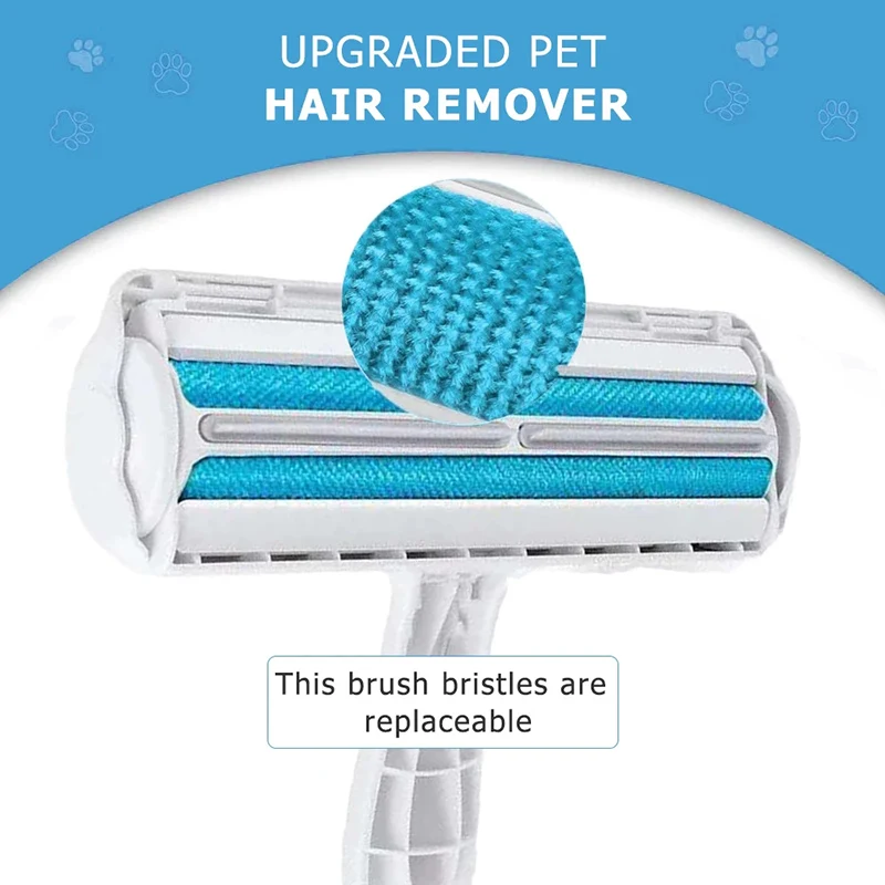 

Pet Hair Remover Roller Removing Cat Dog Hair From Furniture Sofa Carpets Cleaning Pet Hair Remover Reusable Cleaning Lint Brush