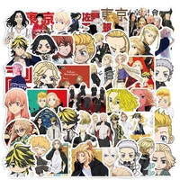1050pcs new cartoon anime tokyo revengers stickers graffiti for laptop luggage bicycle car skateboard waterproof decal toys