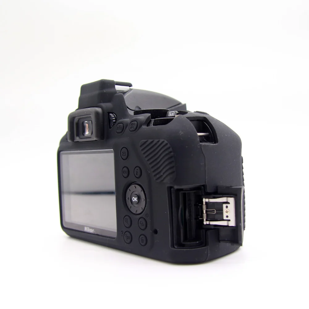 Силиконовый чехол резиновый для камеры Nikon D7500 D7200 D7100 D5500 D5600 D3400 D3500 D5300 DSLR защитный