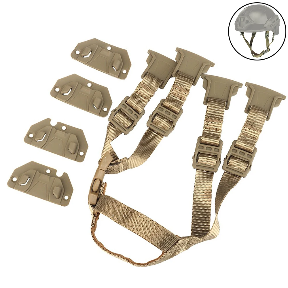 

Tactical Fast Helmet Strap for Military Airsoft Paintball Mk Helmet Accessories Hunting Helmet Strap Sling Accessories
