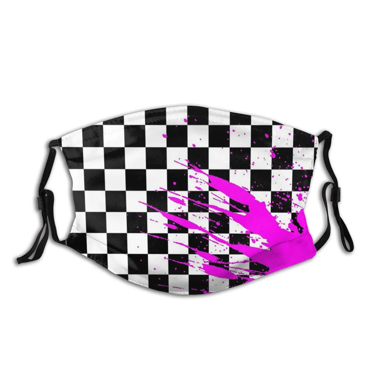 

Многоразовая модная маска для лица Kokichi в стиле Монокума данганронпа с защитой от ветра и пыли и фильтрами для защиты ушных петель