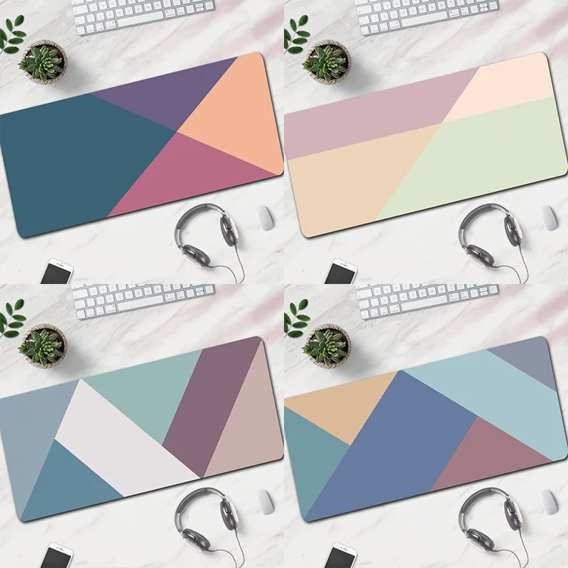 

Fresh and simple personality art mouse pad gaming mouse pad seam thickening large desk pad Mouse Pad for Office Computer Desk