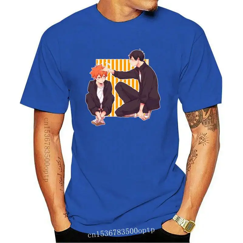 

New Hinata Kageyama 2021 Fashion Men Women T-Shirt Anime Manga Print Round Neck Tops 2021 Design Hipster Funny Printed T Shirts