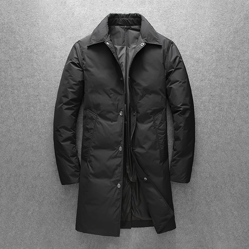 BATMO 2021 Новое поступление зимние 90% белые куртки на утином пуху для мужчин мужские