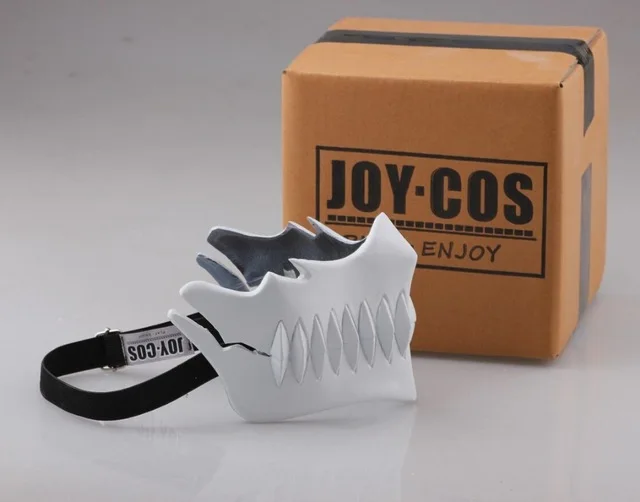 Аниме отбеливающая маска для косплея халибеля полые вееры халибеля реквизит для Хэллоуина маски на заказ