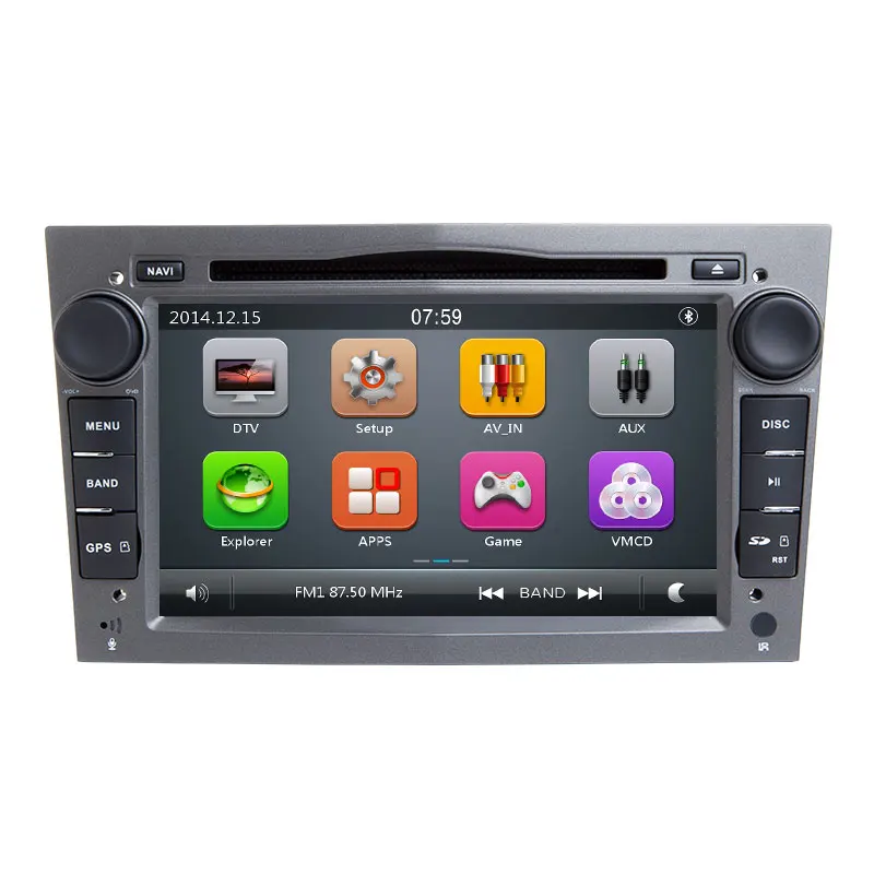 Авторадио 2 Din автомобильный DVD мультимедийный плеер для Opel Zafira b Astra H J Vectra C B Corsa D CG