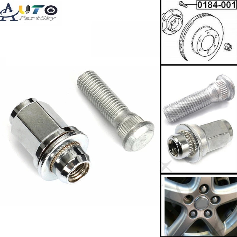 90942 02049 + 01058 гайка для TOYOTA 4RUNNER SCION tC LEXUS GX460 9094202049 9094201058|Гайки и болты| |