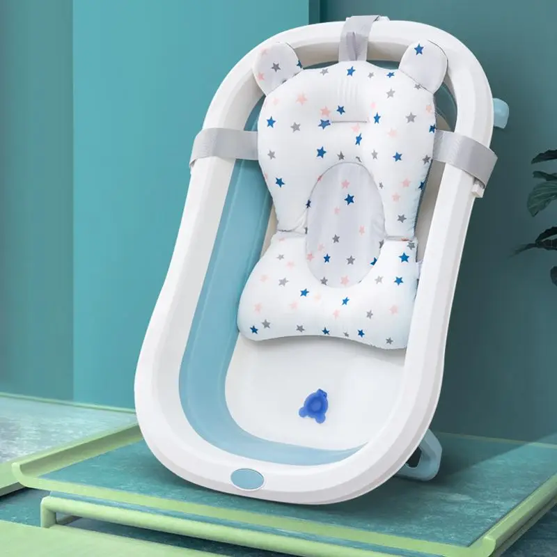 Детский коврик для ванной нескользящий сидения защитный новорожденных подушка