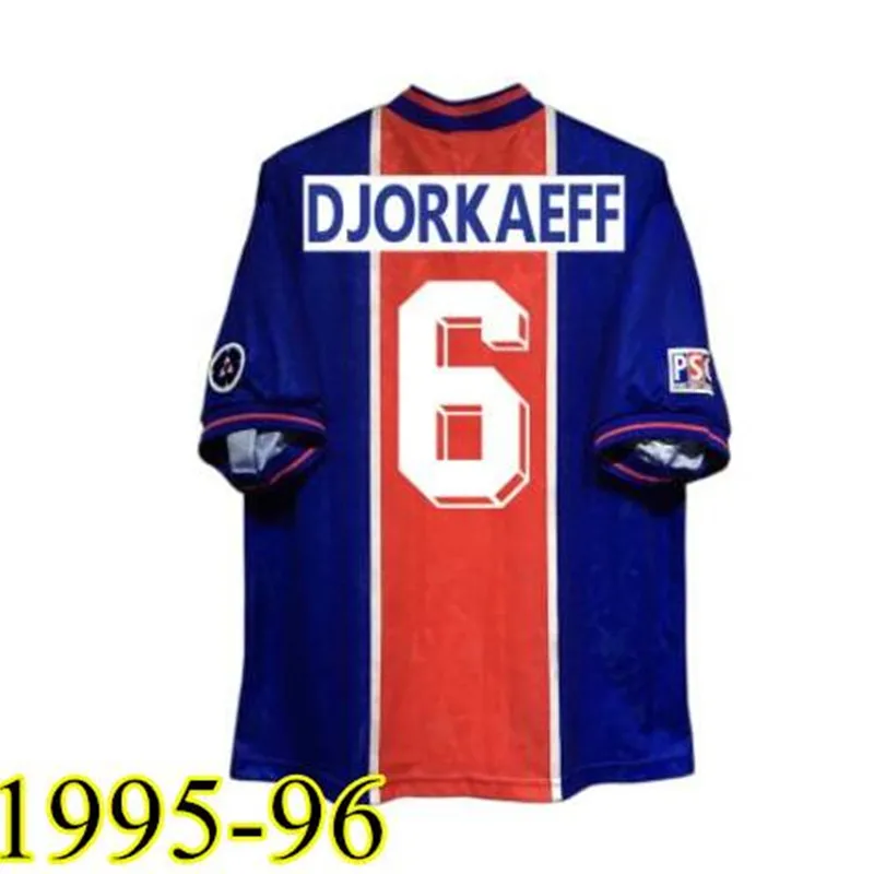 

Retro 1995/96 djorkaeff ra loko roche camisa clssica do vintage