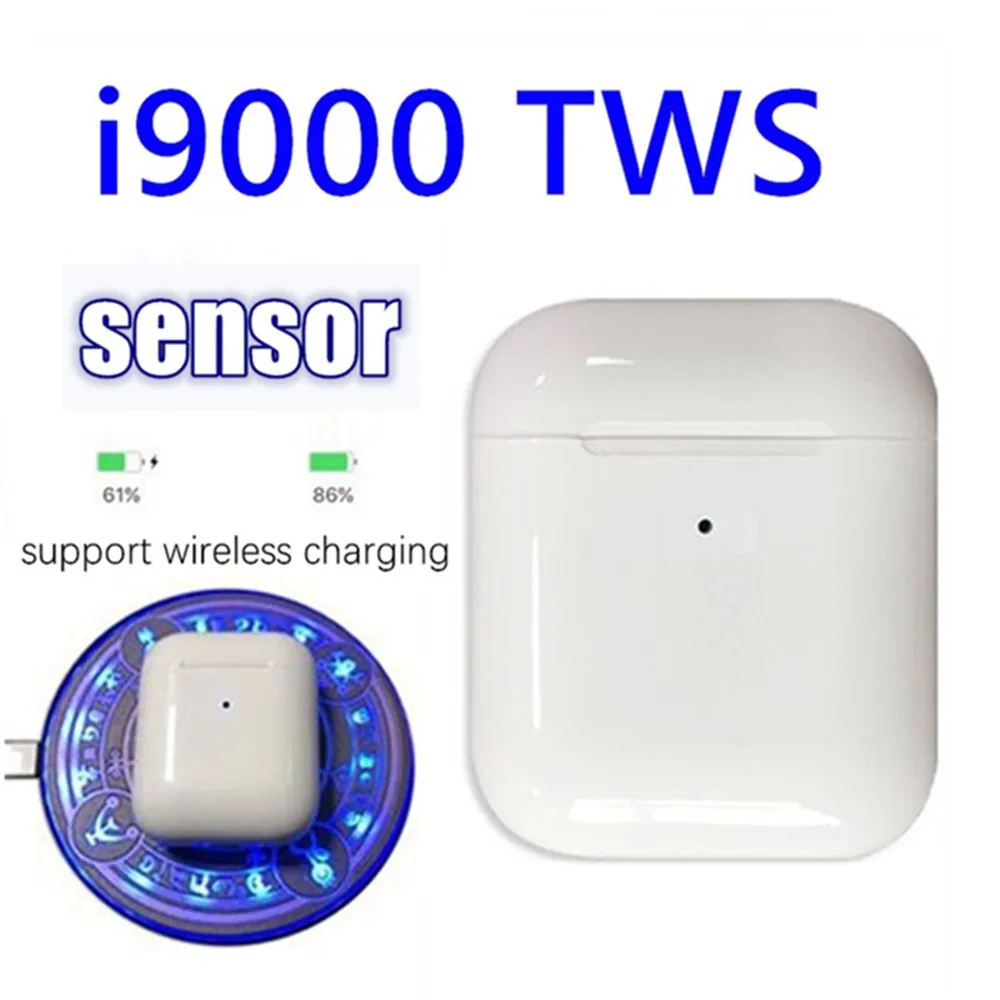 I9000 tws 1:1 в ухо Смарт сенсор 8D бас беспроводная зарядка Bluetooth 5 0 наушники PK i10 i80 i100 i500