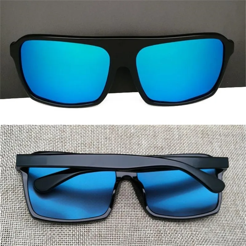 Солнцезащитные очки поляризационные для мужчин и женщин большие Брендовые с