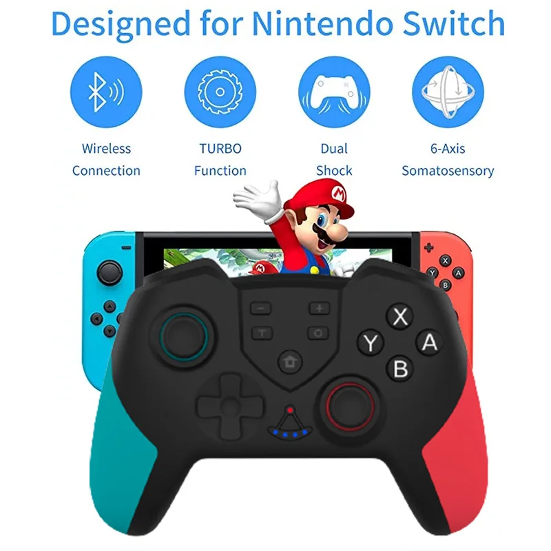 

Беспроводной контроллер для Nintendo Switch, переключатель Pro для NS