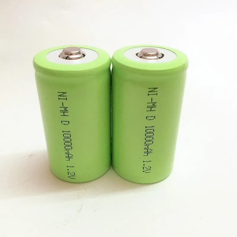 4 шт. никель-металлогидридные аккумуляторы высокой емкости 1 2 в 10000 мА · ч тип D с