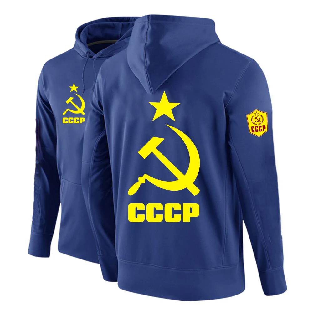 

2021 New Autumn Winter CCCP Hoodie Oversized Men Clothing Harajuku Fashion Streetwear Pullover Sport Coat Sport Tops
