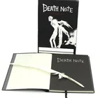 2 компл.лот тетрадь смерти фигурку тетрадь смерти L 21*15 см Косплэй Тетрадь  Перо книги блокноты для журнал тетрадь смерти книга