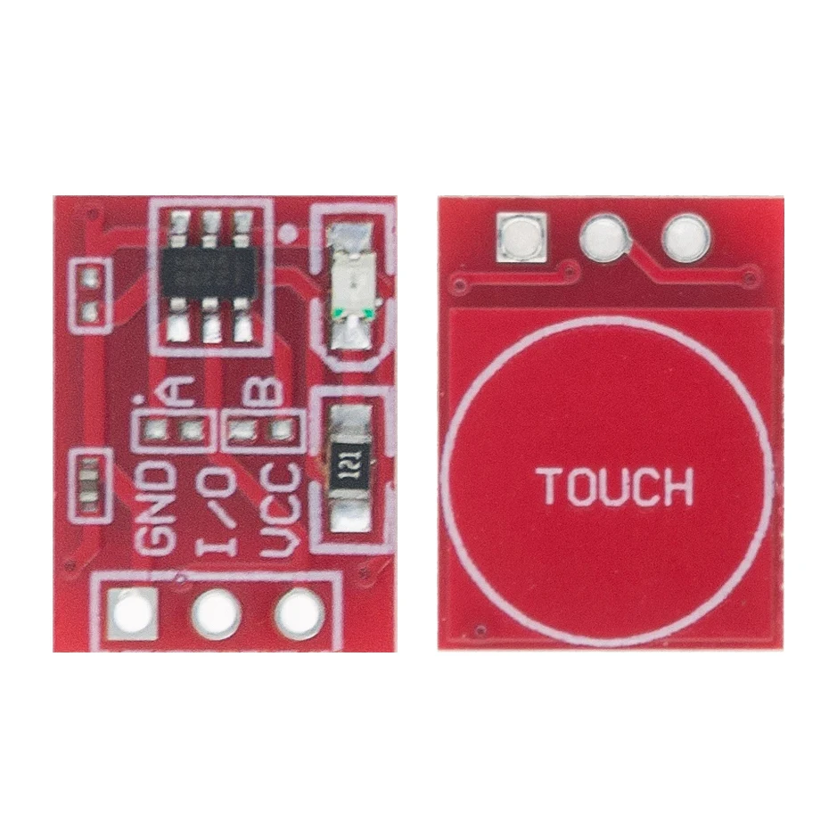 Сенсорный модуль переключателя TTP223 сенсорная кнопка с самоблокировкой/без
