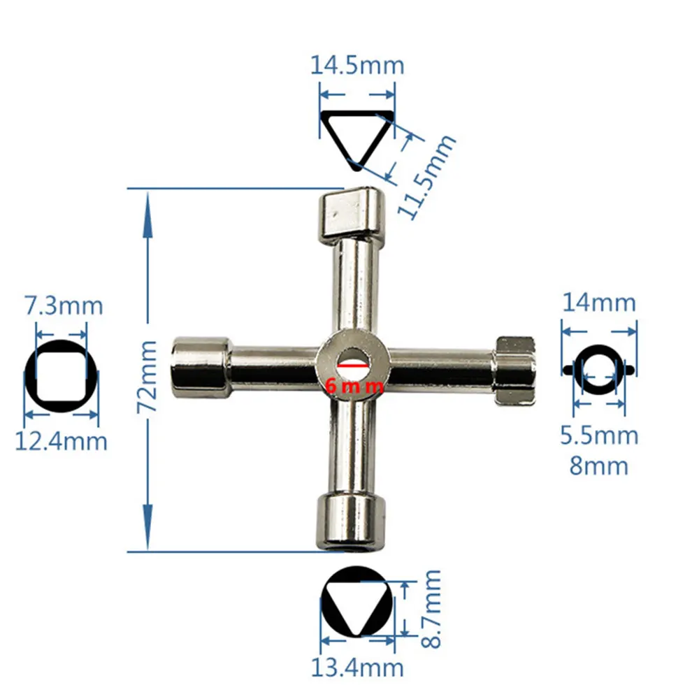 

Многофункциональный набор ключей из нержавеющей стали