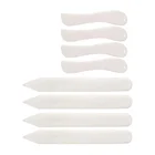 LMDZ 8 шт. костяной инструмент для папок, бумажный Набор для творчества, ручная работа, кожа, полировка, книжные переплеты, карты и бумажные поделки