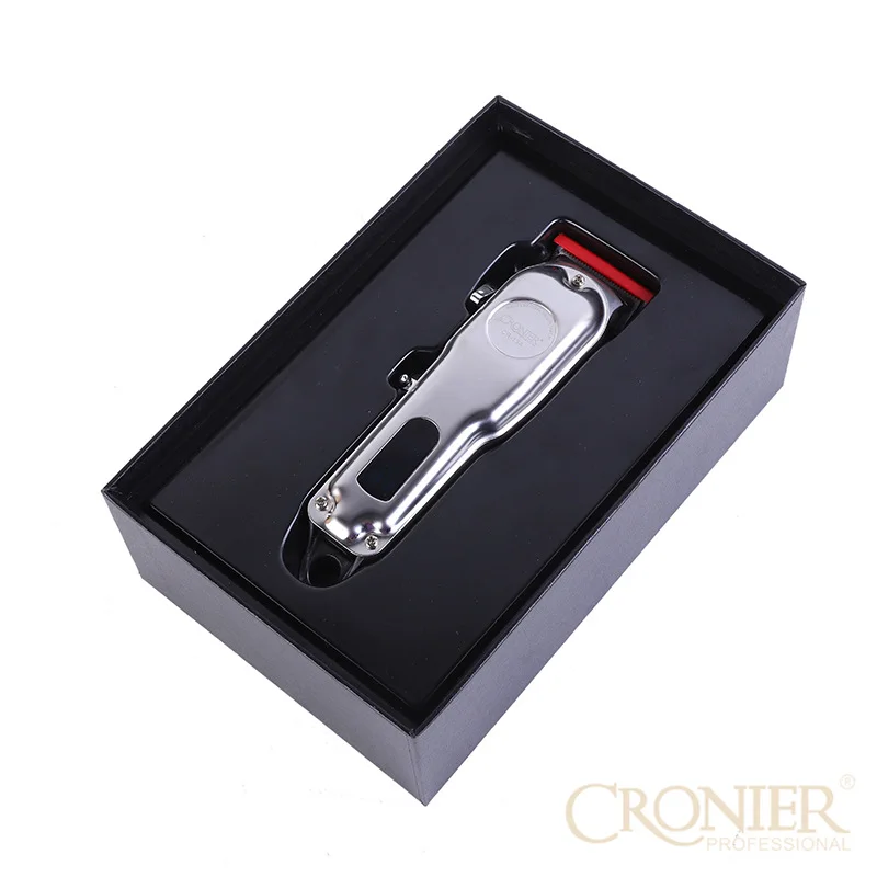 Профессиональная электрическая машинка для стрижки волос с ЖК дисплеем