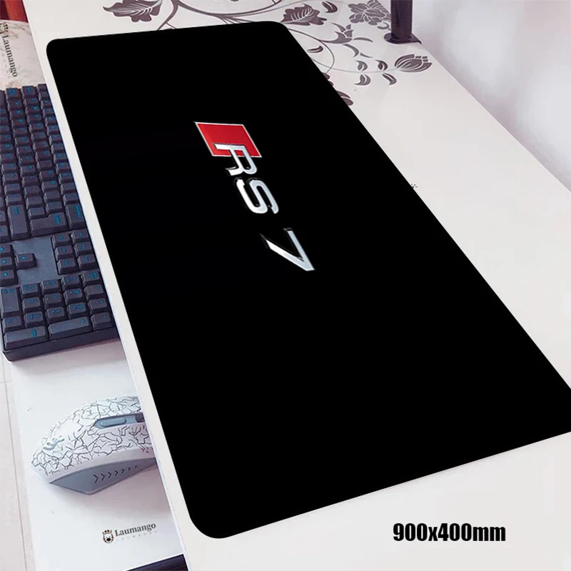 Large Gaming Computer Pad Audi Car Anime Mouse Mats Xxl RS Office Accessory Deskmat Rug Play Mat Desk Accessories Stitch Deskpad