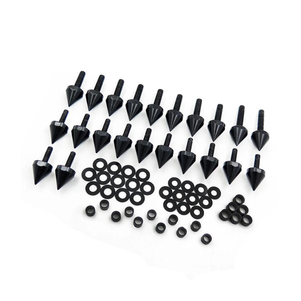 Бесплатная доставка на вторичном рынке мотоциклетные запчасти комплект черных