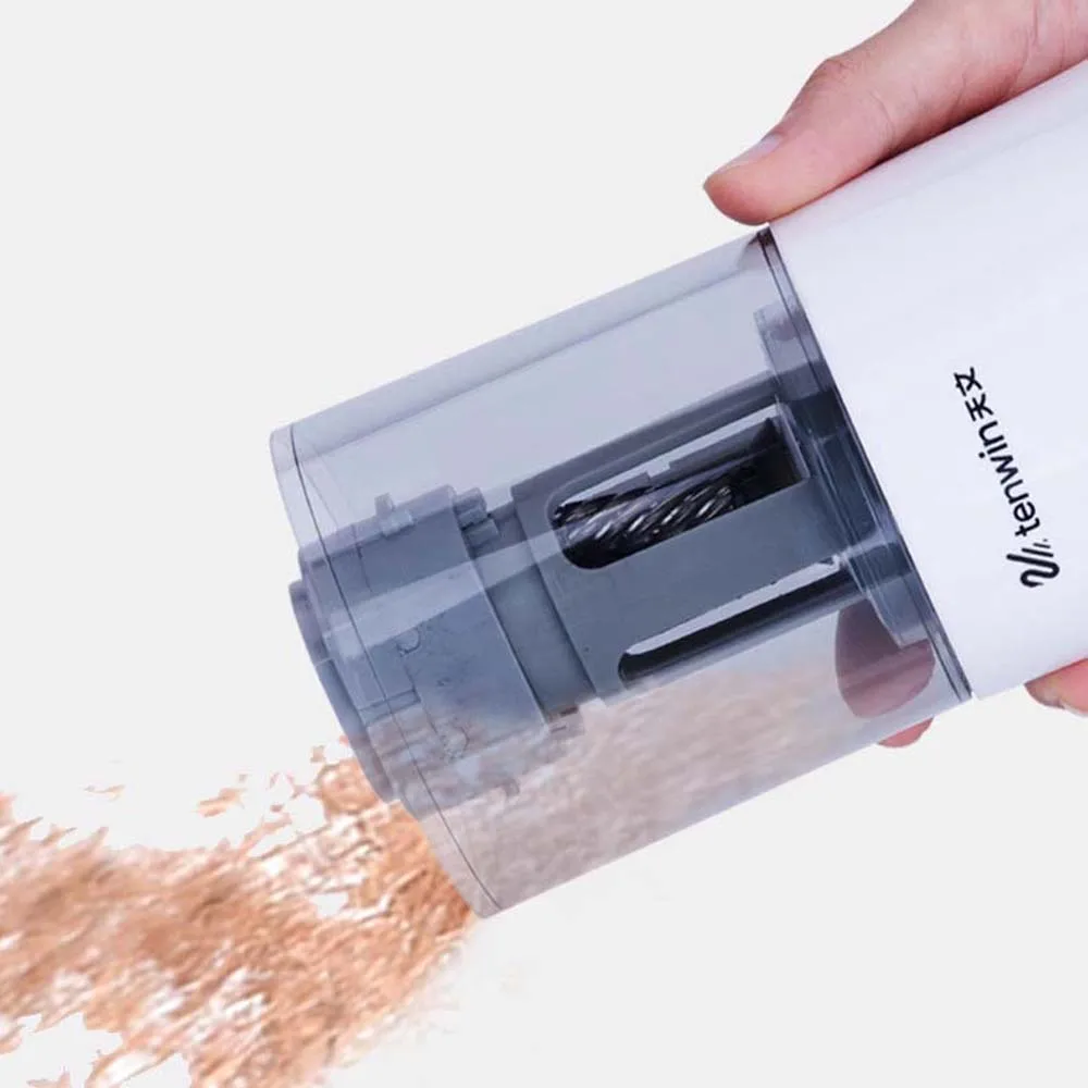 Электрическая точилка Tenwin для карандашей перезаряжаемый инструмент больших