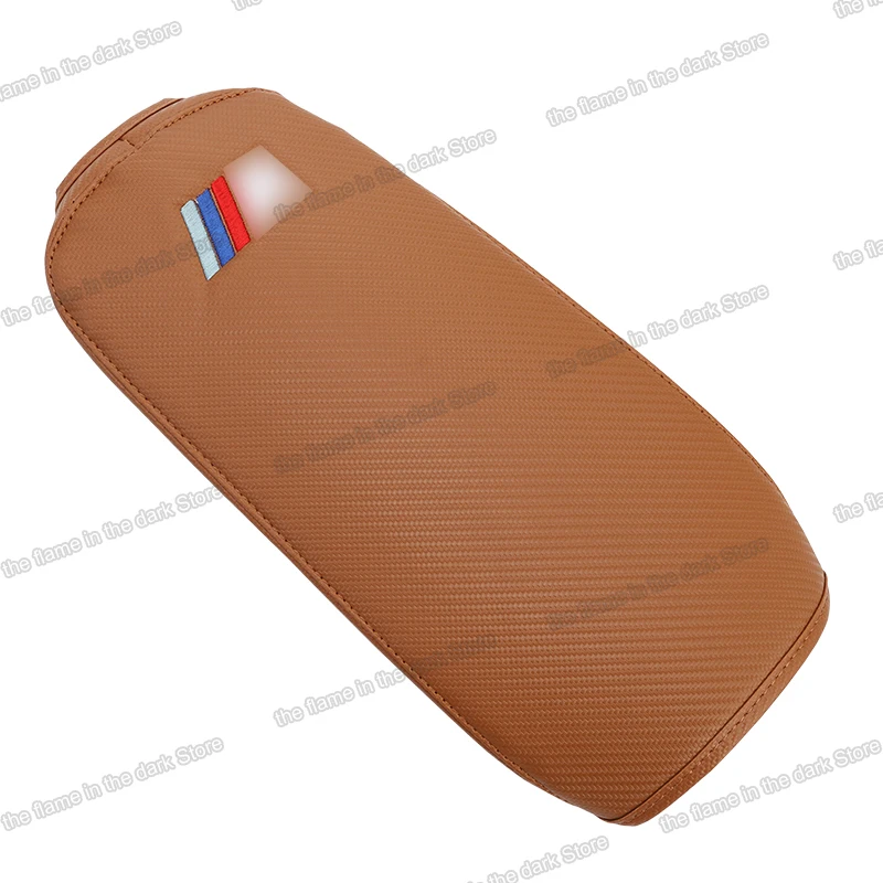 

Lsrtw2017 Luxury Fiber Leather Car Central Armrest Box Cover for Bmw X3 X4 2018 2019 2020