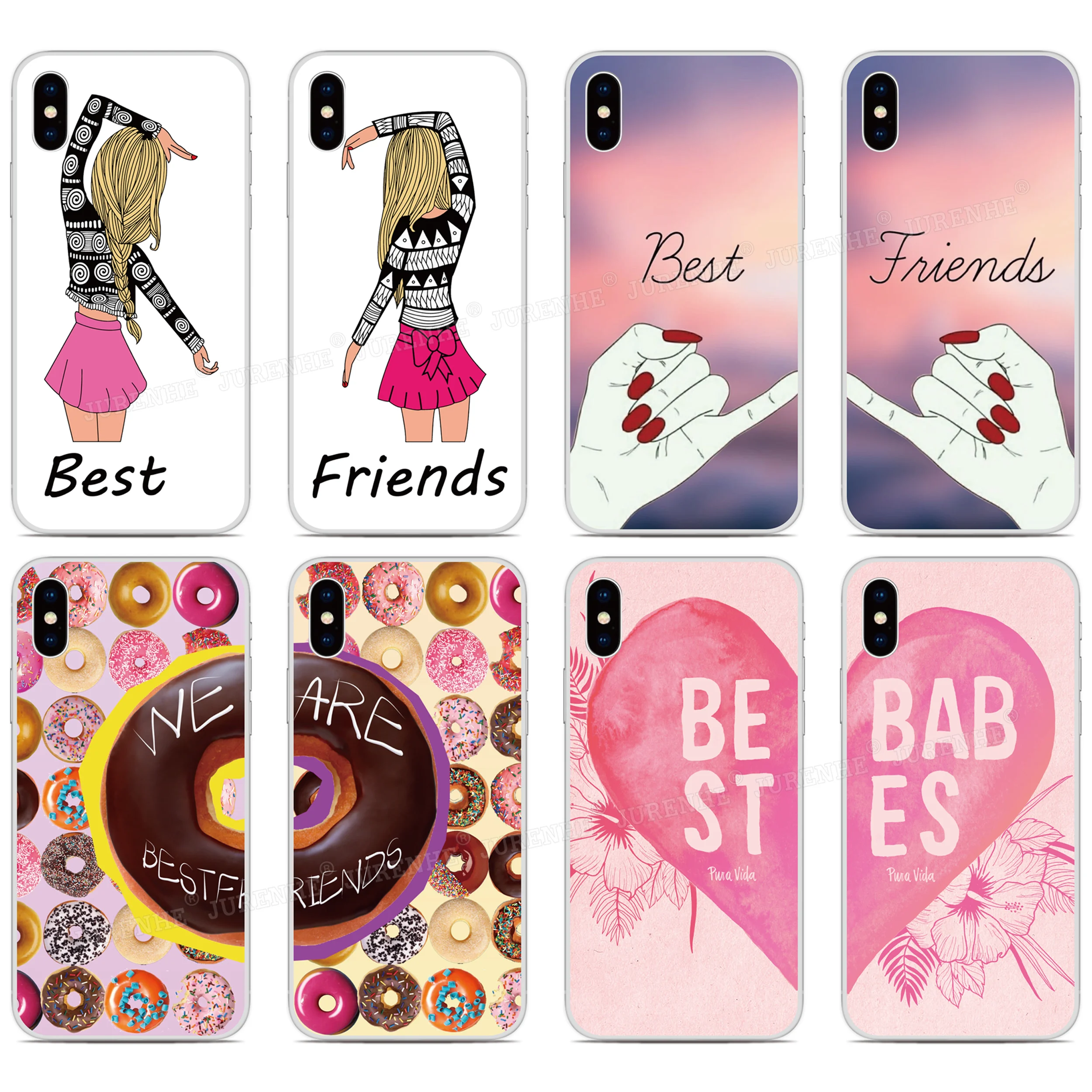 

Best Friend Phone Cover Case For BQ Aquaris X2 X Pro U U2 Lite V X5 E5 M5 E5s C VS Vsmart JOY Active 1 Plus 5035 5059 Fundas