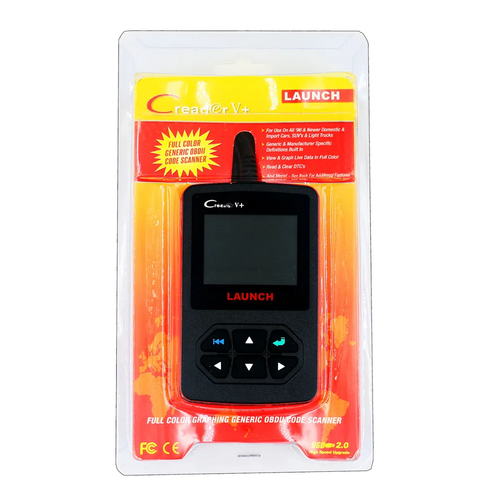 Диагностический инструмент Launch Creader V + считыватель кода 100% оригинал сканер кодов