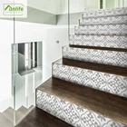 FunlifeНаклейки для лестницы, легко чистить стену в ванной, из ПВХ, маслостойкие, съемные, водостойкие, самодельные, для кухни, лестницы