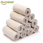 Mumsbest 10 шт., шорты из конопляной ткани с хлопком вставка органические многоразовая вставка для использования с подгузники с карманами детские пеленки вставки