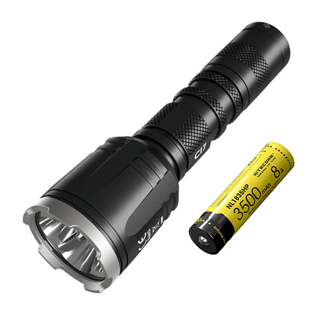 CI7 NL1835HP NITECORE CI7 Тактический ИК-фонарик комплект 4* CREE XP-G3 S3 4* SST-10-IR светодиоды Макс 2500 люмен 7000 МВт открытый свет охота факел - Испускаемый цвет: CI7 NL1835HP