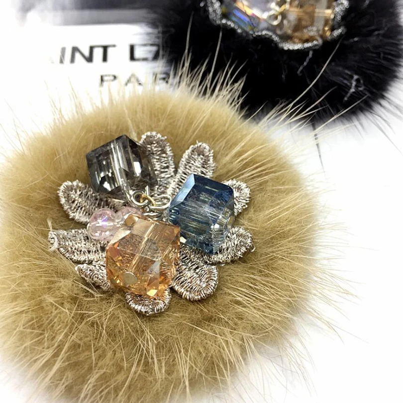 Бисерные выдры волосы мяч аксессуары для одежды и волос сумка кожаная обувь