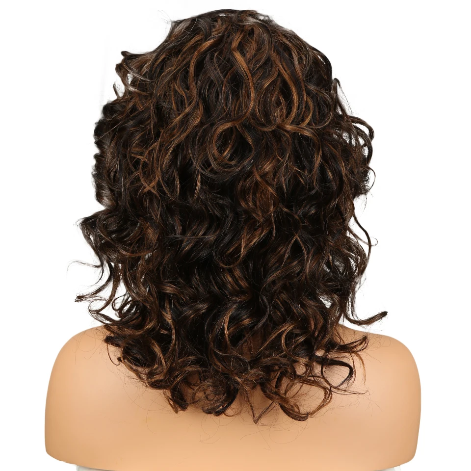 Женский парик для косплея Trueme модный свободный кудрявый с L образной передней