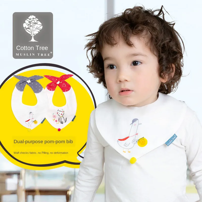 Нагрудники новинка 2020 хлопковое детское рандомное мягкое приятное для кожи