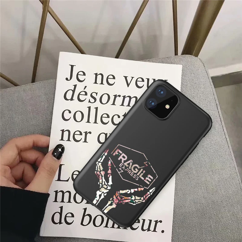TPU Мягкий силиконовый чехол для телефона из ТПУ для iPhone 11 PRO MAX X XR XS MAX 6 6S 7 8 Plus - Цвет: TPU