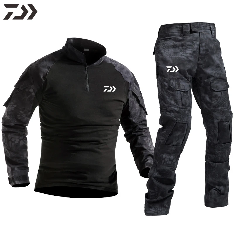 

Daiwa Clothing Fishing Wear Camouflage Sets Men Breathable Windproof Outdoor Hiking Sports Fishing Clothes Shimanos Fishing Coat