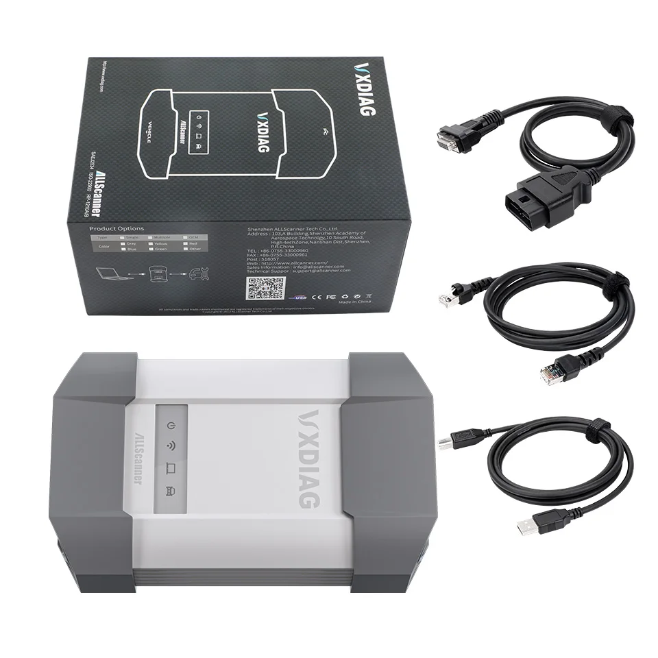 VXDIAG allscan OBD2 сканер профессиональный диагностический инструмент для BMW WIFI/USB
