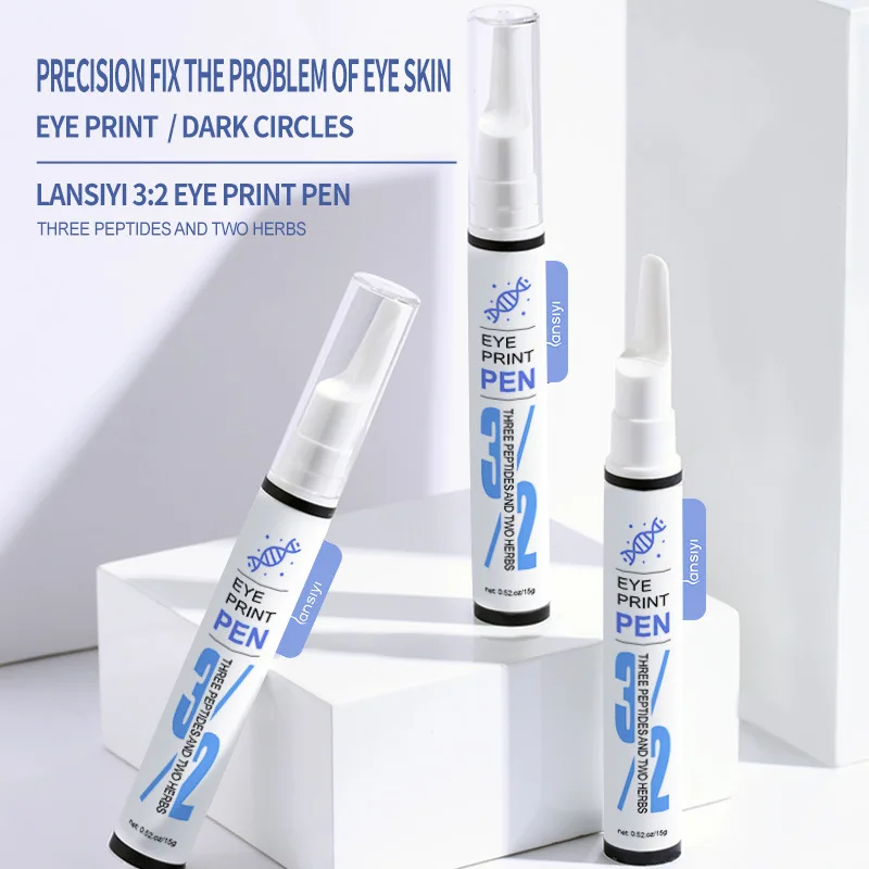 

Eye essence pen fade dark circles crow's feet moisturizing firming eye wrinkle cream anti aging anti wrinkle dark circle remover