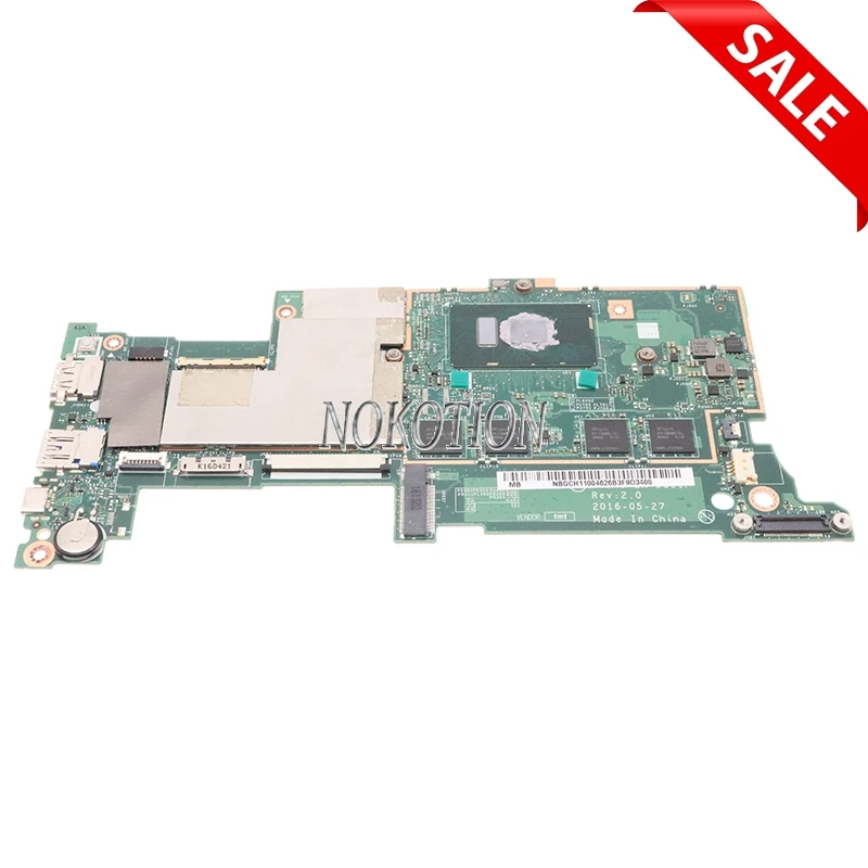 

Nokotion NBGCH11004 NB.GCH11.004 LA-D591P For Acer swift S5-371 S5-371T laptop motherboard SR2EY i5-6200U 8g Ram GMA HD 520