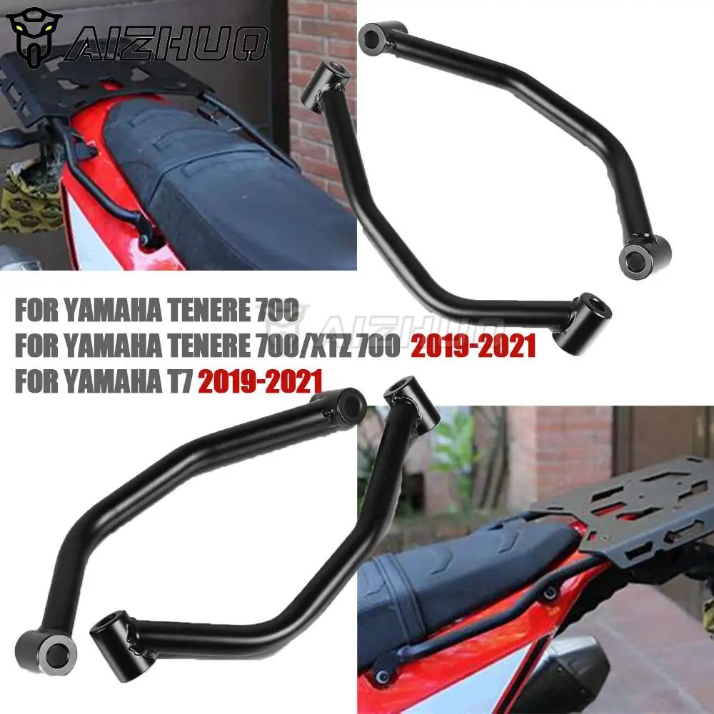 

For YAMAHA Tenere 700 XTZ700 T 7 2019 Motorcycle Motorcycle Rear Passenger Grab Bars T7 2020 2021 Tenere700 XTZ Accessories