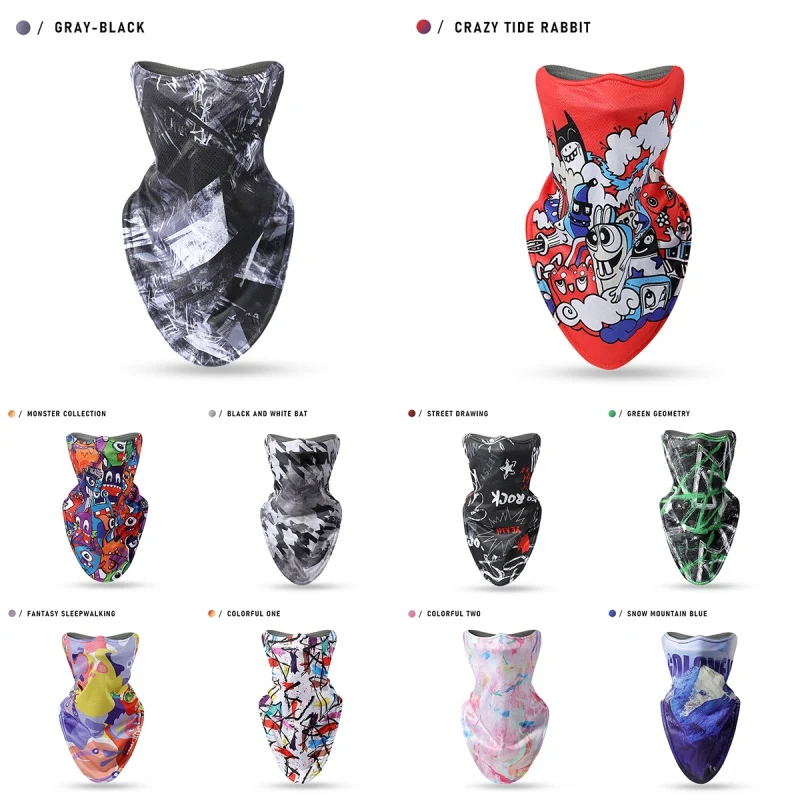 

Теплая Лыжная маска унисекс, мотоциклетная теплая маска на шею, зимнее снаряжение для мужчин и женщин, ветрозащитный шейный Гетр, чехол для ...