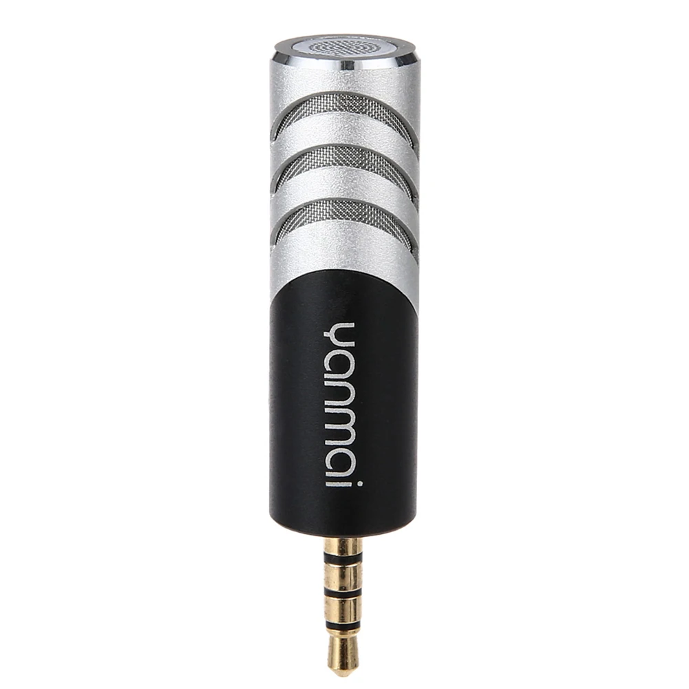 3.5mm Condenser Microphone Live Video Interview Recording Mic For Apple Android Mobile Phone High Quality | Электроника